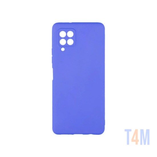 Capa de Silicone com Moldura de Câmera para Samsung Galaxy A22 4g Roxo